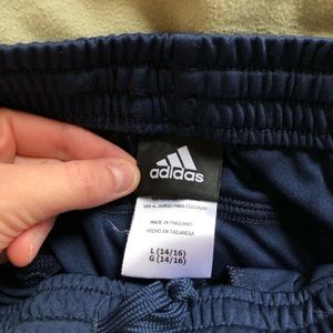 Adidas navy sweatpants